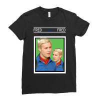 Not Fred On Fred Ladies Fitted T-shirt | Artistshot