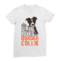 This Girl Loves Her Border Collie Ladies Fitted T-shirt | Artistshot