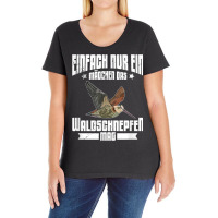 Woodcock Biologist Ornithologist Ladies Curvy T-shirt | Artistshot