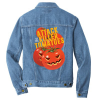 Attack Of The Killer Tomatoes - Alternative Movie Poster Men Denim Jacket | Artistshot
