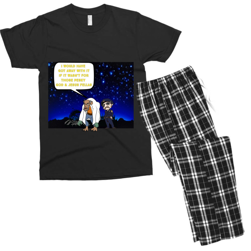 Pesky God _amp_ Jesus Men's T-shirt Pajama Set by cm-arts | Artistshot