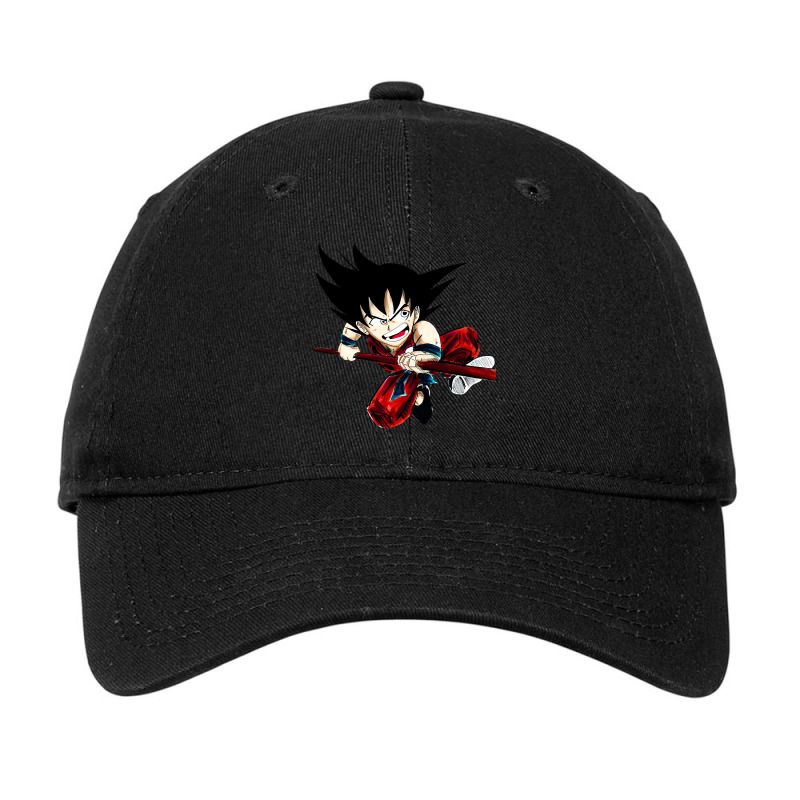 Kakarot Son Goku The Earth Saiyan In Dragonball Adjustable Cap by laughingtuy | Artistshot