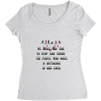 Thank You People Women's Triblend Scoop T-shirt | Artistshot