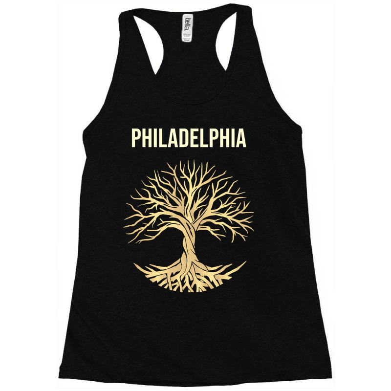 Tree Of Life City Philadelphia Racerback Tank by Kuwannin528 | Artistshot