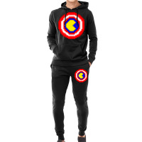 American Pacman Shield Hoodie & Jogger Set | Artistshot