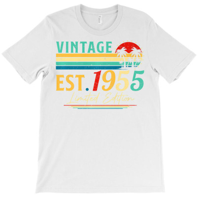 Bday 67 Year Old Vintage 1955 Limited Edition 67th Birthday Premium T T-shirt Designed By Irelia435