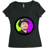 O'malley Circle 1 Women's Triblend Scoop T-shirt | Artistshot