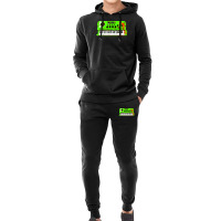 Retro Green Keyboard Synthesiser - Glitchy Mix Hoodie & Jogger Set | Artistshot