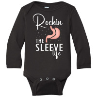 Weigh Loss Surgery And Bariatric Sleeve Design T Shirt Long Sleeve Baby Bodysuit | Artistshot