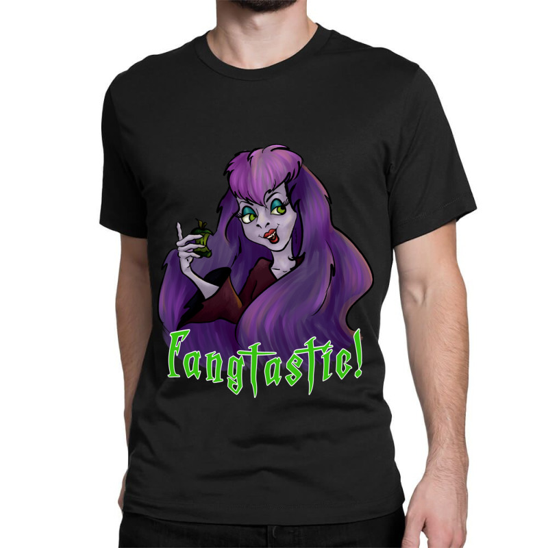 Sibella Dracula It_s Fangtastic Classic T-shirt by cm-arts | Artistshot