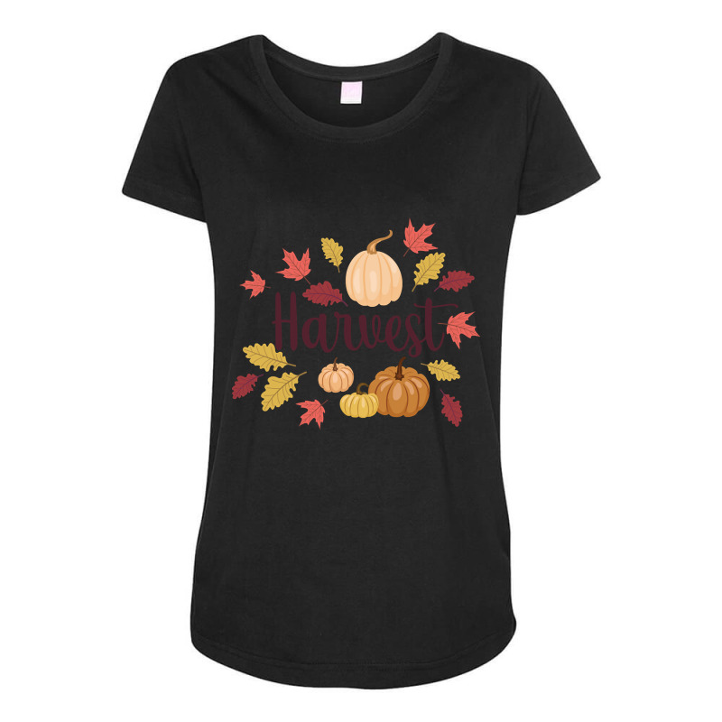 Harvest Time! Maternity Scoop Neck T-shirt by Kemriban527 | Artistshot