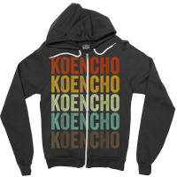 Koencho Japan Japanese City Zipper Hoodie | Artistshot