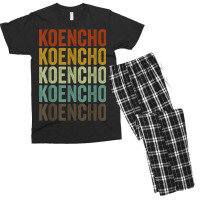 Koencho Japan Japanese City Men's T-shirt Pajama Set | Artistshot