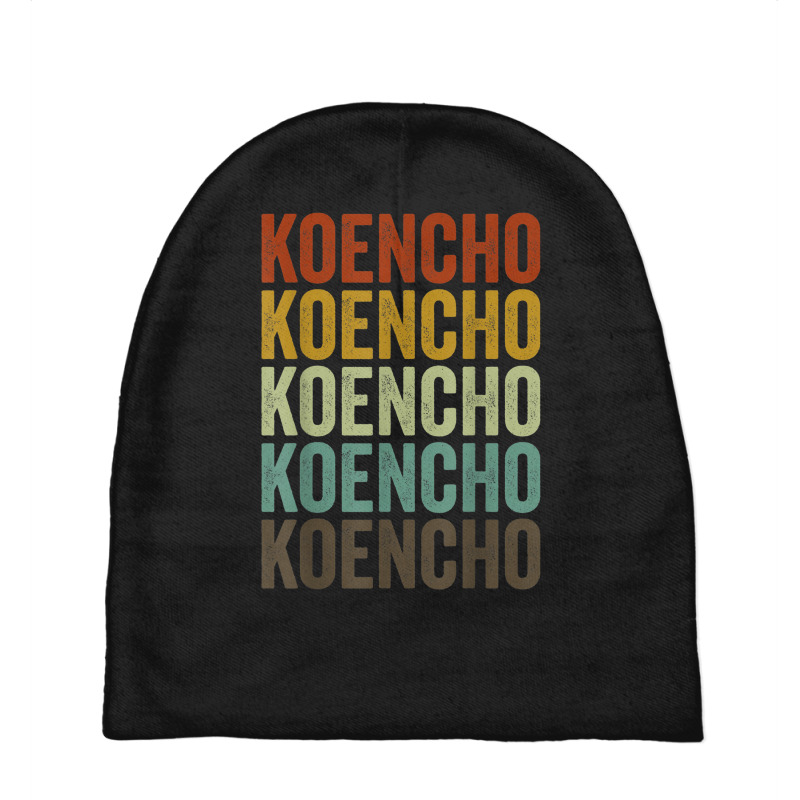 Koencho Japan Japanese City Baby Beanies | Artistshot