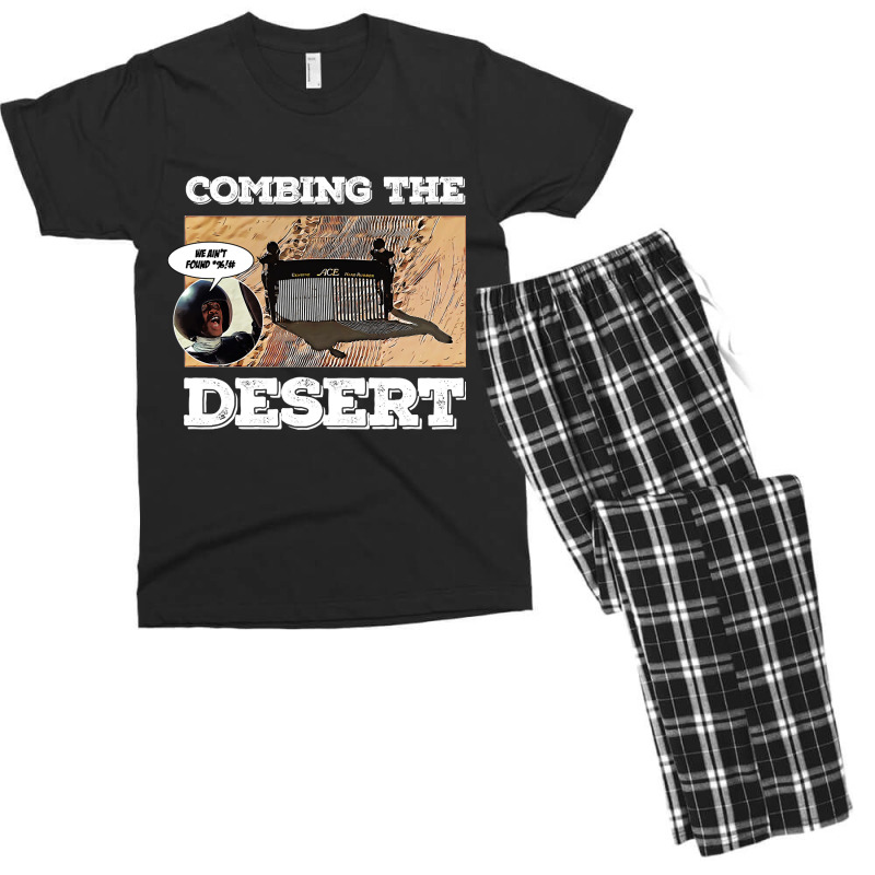 Combing The Desert Men's T-shirt Pajama Set | Artistshot