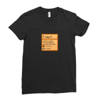 T-shirt Item Label Stardew Valley Ladies Fitted T-shirt | Artistshot