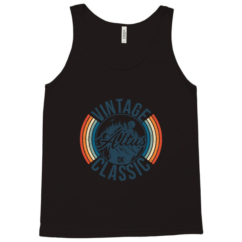 I Love Altus Oklahoma Retro Vintage Classic Limited Edition Tank Top by hardrollsjudo | Artistshot