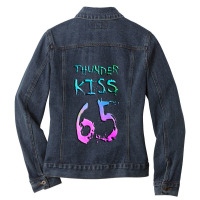 Thunder Kiss 65 Ladies Denim Jacket | Artistshot