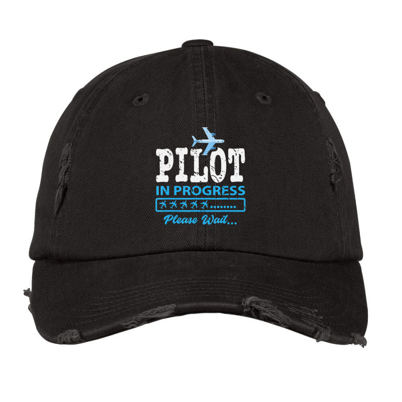 Future Pilot Aviation Student Pilot Vintage Cap | Artistshot