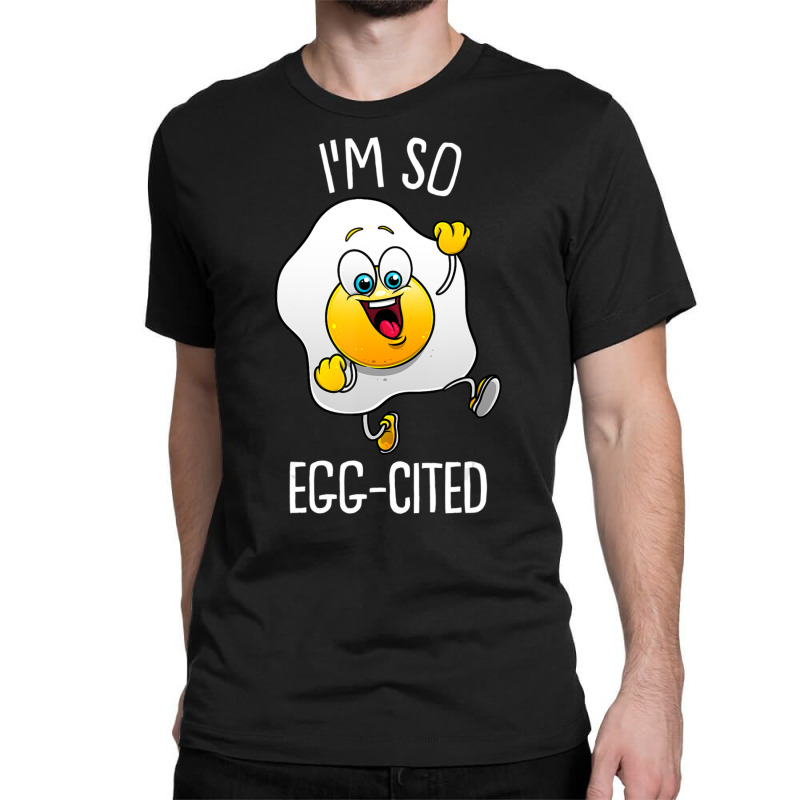 Egg Kids Men Women Cool Fried Egg Lover Food Pun Classic T-shirt by cm-arts | Artistshot