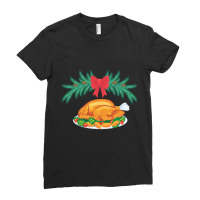 Holiday Dinner! Ladies Fitted T-shirt | Artistshot