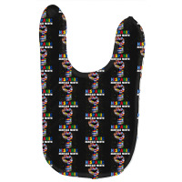 Hispanic Heritage Month Colorful Countries Flags Latinx Hand Baby Bibs | Artistshot