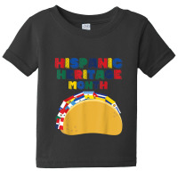 Hispanic Heritage Month Funny Tacos Latin American Countries Baby Tee | Artistshot