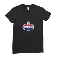 Company Standard Oil 1 Ladies Fitted T-shirt | Artistshot