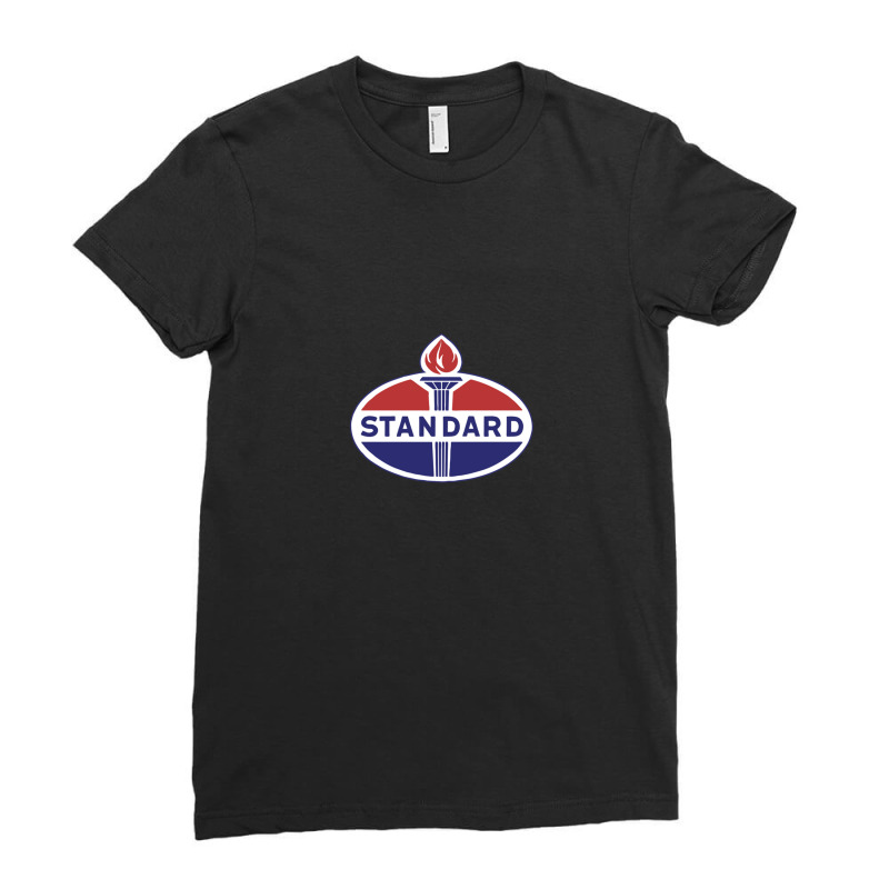 Company Standard Oil 1 Ladies Fitted T-Shirt by SusanCartrette | Artistshot