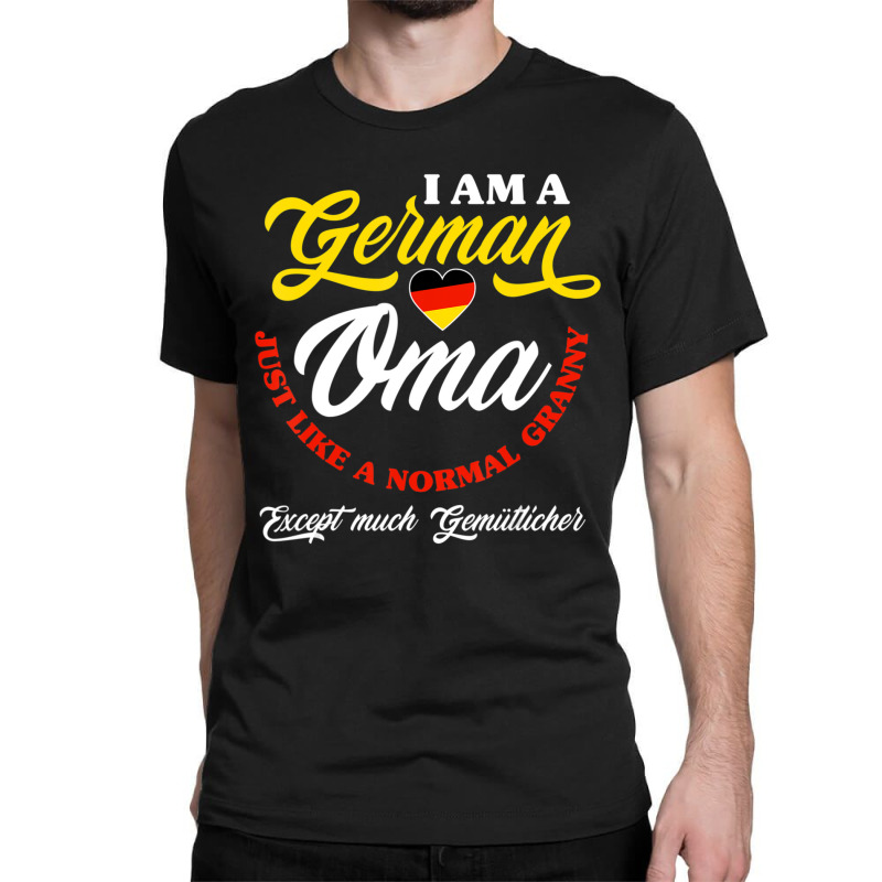 Germany German Oma German Granny Deutsche Oma Classic T-shirt by cm-arts | Artistshot