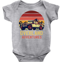 Overland Adventures Camping Offroad Mountain Sunset Graphic Premium T Baby Bodysuit | Artistshot