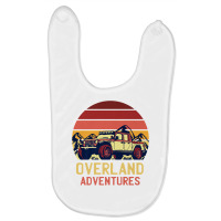 Overland Adventures Camping Offroad Mountain Sunset Graphic Premium T Baby Bibs | Artistshot