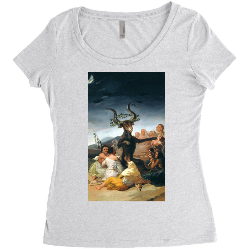 The Coven   Goya Women's Triblend Scoop T-shirt by Millervdr | Artistshot