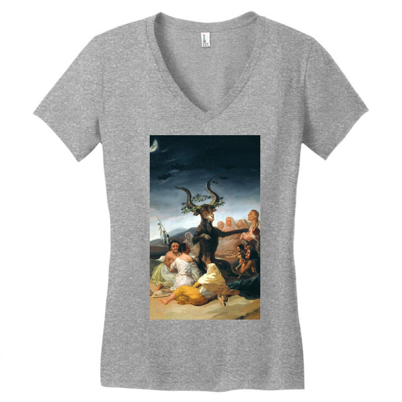 The Coven   Goya Women's V-Neck T-Shirt by Millervdr | Artistshot