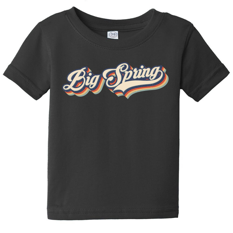 I Love Big Spring City Usa Retro Vintage Baby Tee | Artistshot