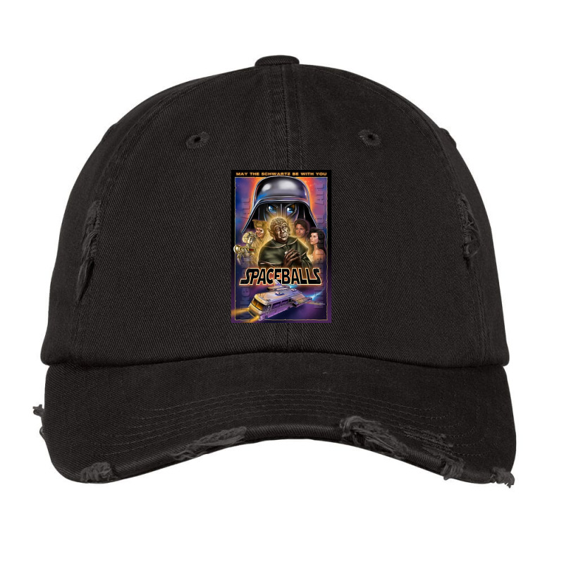 Funny Design - Spaceballs The Poster %234 Vintage Cap by Konlasa6638 | Artistshot