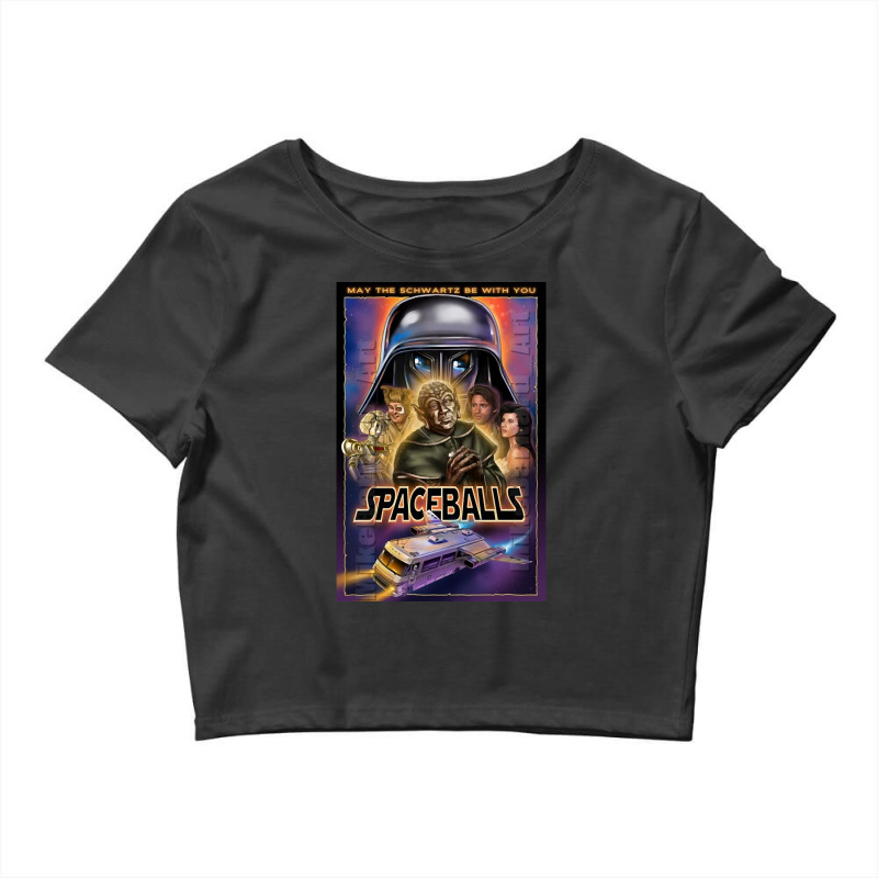 Funny Design - Spaceballs The Poster %234 Crop Top by Konlasa6638 | Artistshot