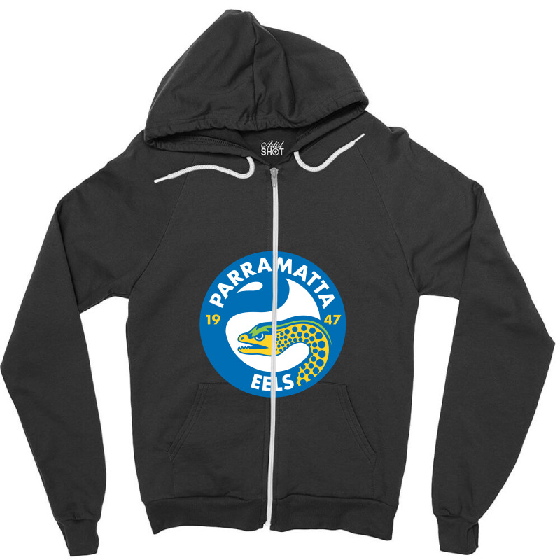 Parramatta Eels Zipper Hoodie by cm-arts | Artistshot