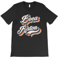 I Love Boca Raton City Usa Retro Vintage T-shirt | Artistshot