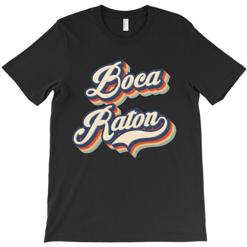 I Love Boca Raton City Usa Retro Vintage T-shirt | Artistshot