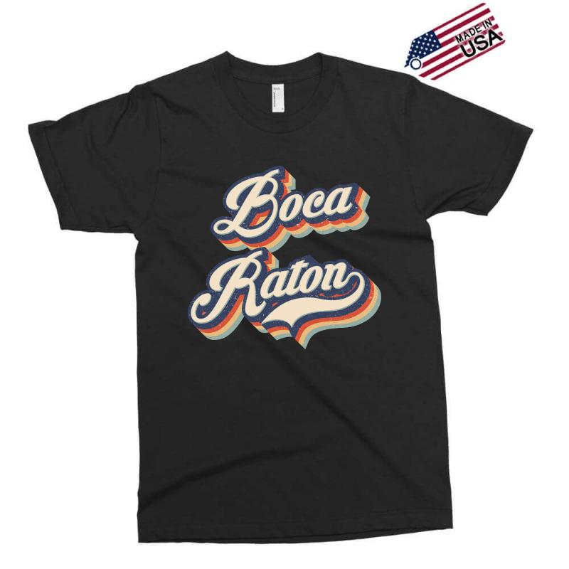 I Love Boca Raton City Usa Retro Vintage Exclusive T-shirt | Artistshot