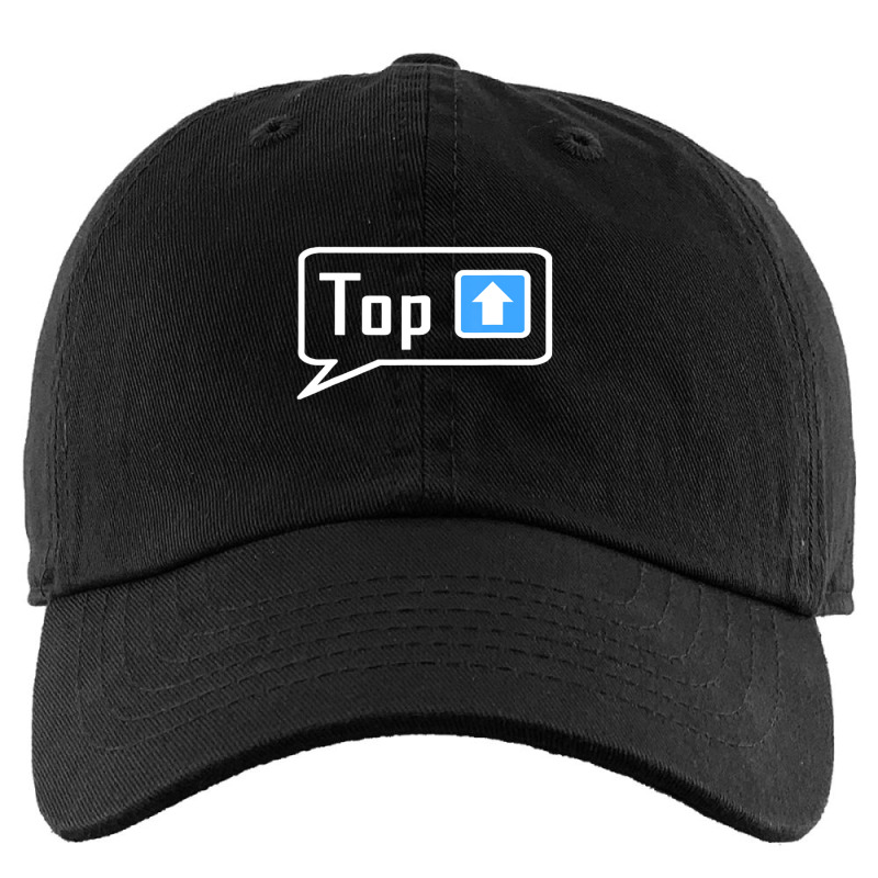 Gay Top Hookup Slang Wear, Horny Dominant Guys Sex Chat Kids Cap by cm-arts | Artistshot