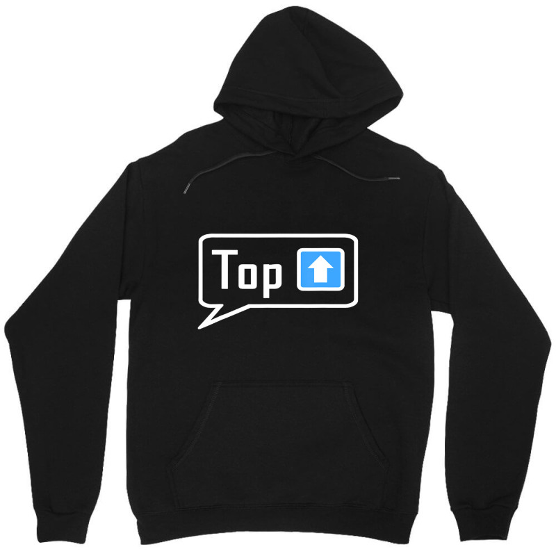 Gay Top Hookup Slang Wear, Horny Dominant Guys Sex Chat Unisex Hoodie by cm-arts | Artistshot