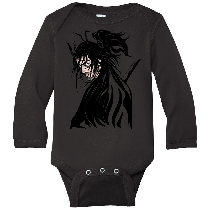 Musashi Miyamoto The Samurai Long Sleeve Baby Bodysuit by laughingtuy | Artistshot