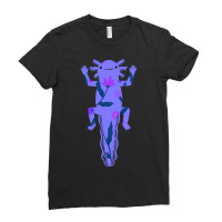 I Love My Purple Axolotl Ladies Fitted T-shirt | Artistshot