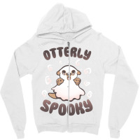 Otterly Spooky Zipper Hoodie | Artistshot