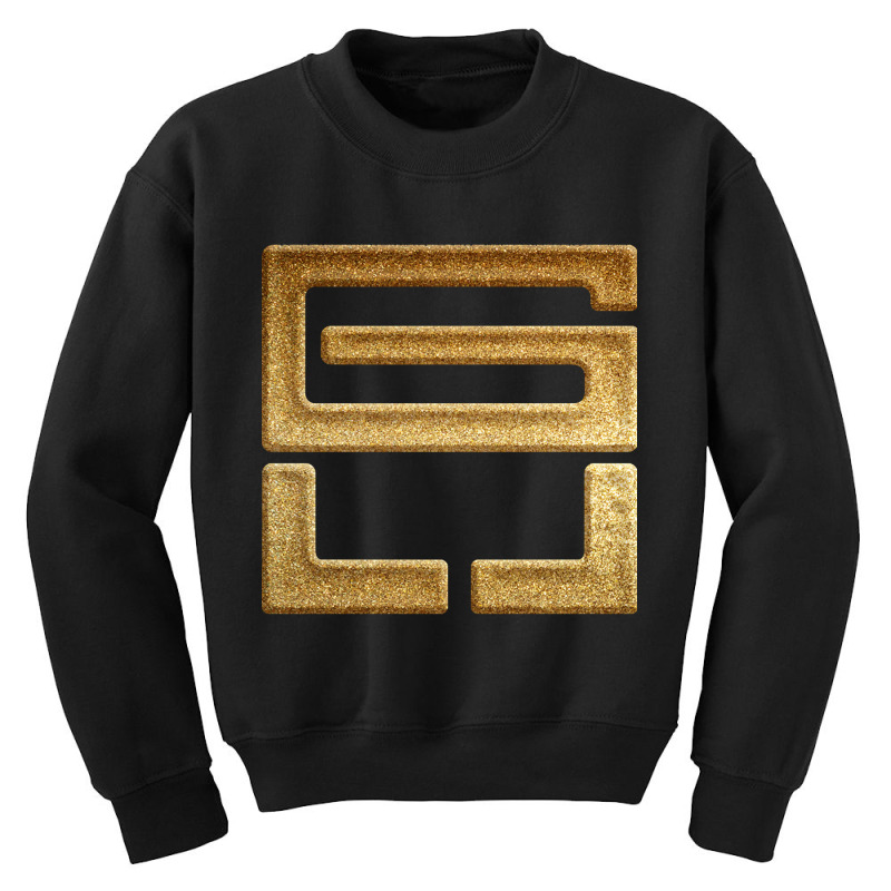 Hyogo Prefecture Symbol In Gold Faux Youth Sweatshirt | Artistshot