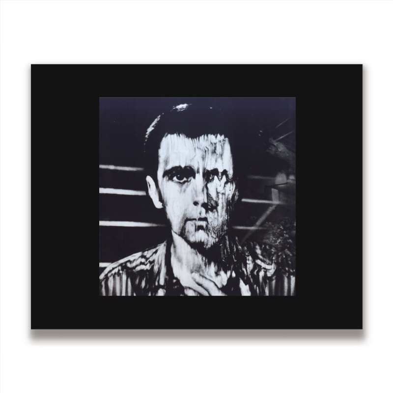 Peter Gabriel - Melt Metal Print Horizontal | Artistshot