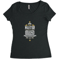 Game Master Gaming Arcade Video Gamer Women's Triblend Scoop T-shirt | Artistshot