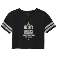 Game Master Gaming Arcade Video Gamer Scorecard Crop Tee | Artistshot